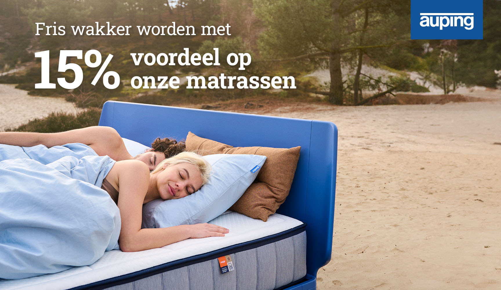 Auping matrassen promo